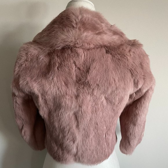 Vintage Development Phillip Lim Rabbit Fur Coat - Picture 6 of 13